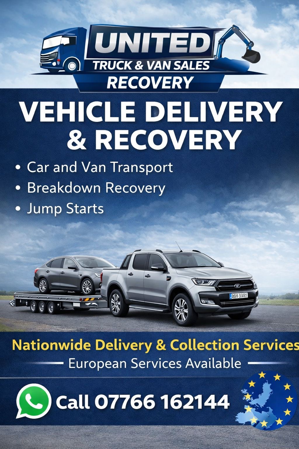 United Truck & Van vehicle delivery and recovery service